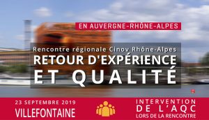 Rencontre régionale Cinov Rhône-Alpes