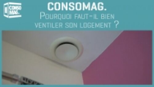 Miniature de la vidéo « Consomag - Pourquoi faut-il bien ventiler son logement ? » de l'AQC TV