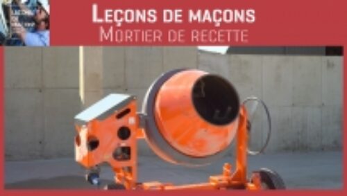 Miniature du tutoriel vidéo « Les leçons de maçons : mortier de recette » de l'AQC TV
