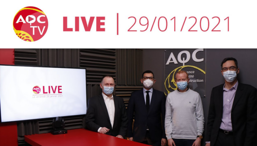 Miniature vidéo « AQC TV LIVE - Janvier 2021 : IT des combles par soufflage | Rénover une façade avec une ITE »