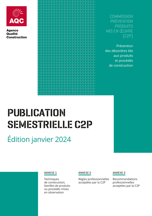Couverture de la Publication Semestrielle C2P de Janvier 2024
