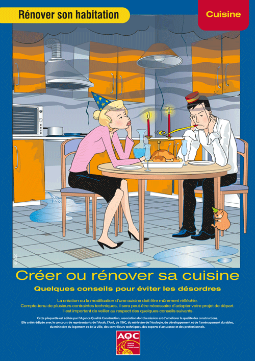 « Rénover son habitation : créer ou rénover sa cuisine » - Plaquette de l'AQC