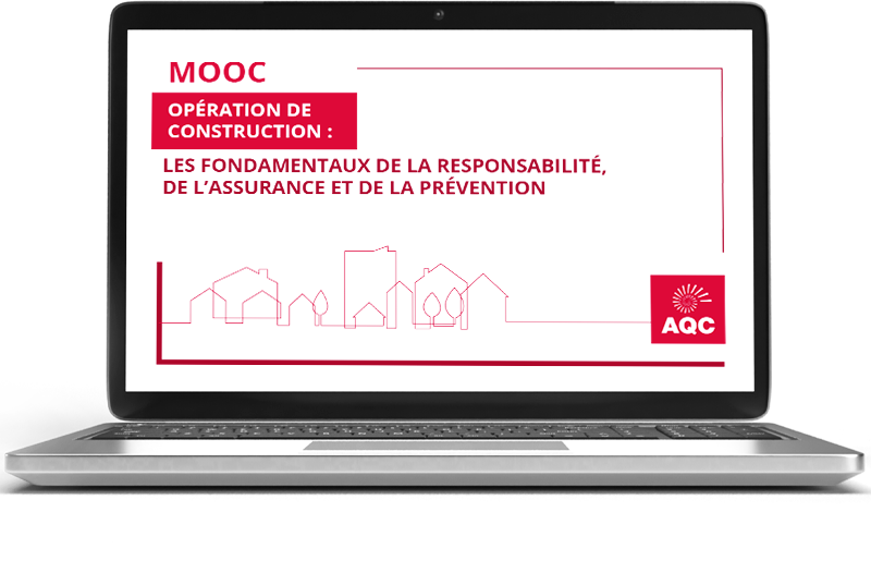 Vignette du MOOC Opération de construction : Les fondamentaux de la responsabilité, de l'assurance et de la prévention