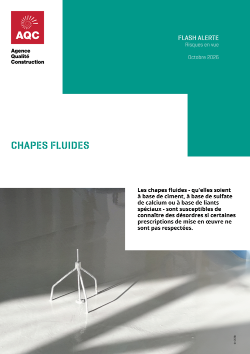 «&nbsp;Chapes fluides&nbsp;» - Communication C2P de l'AQC